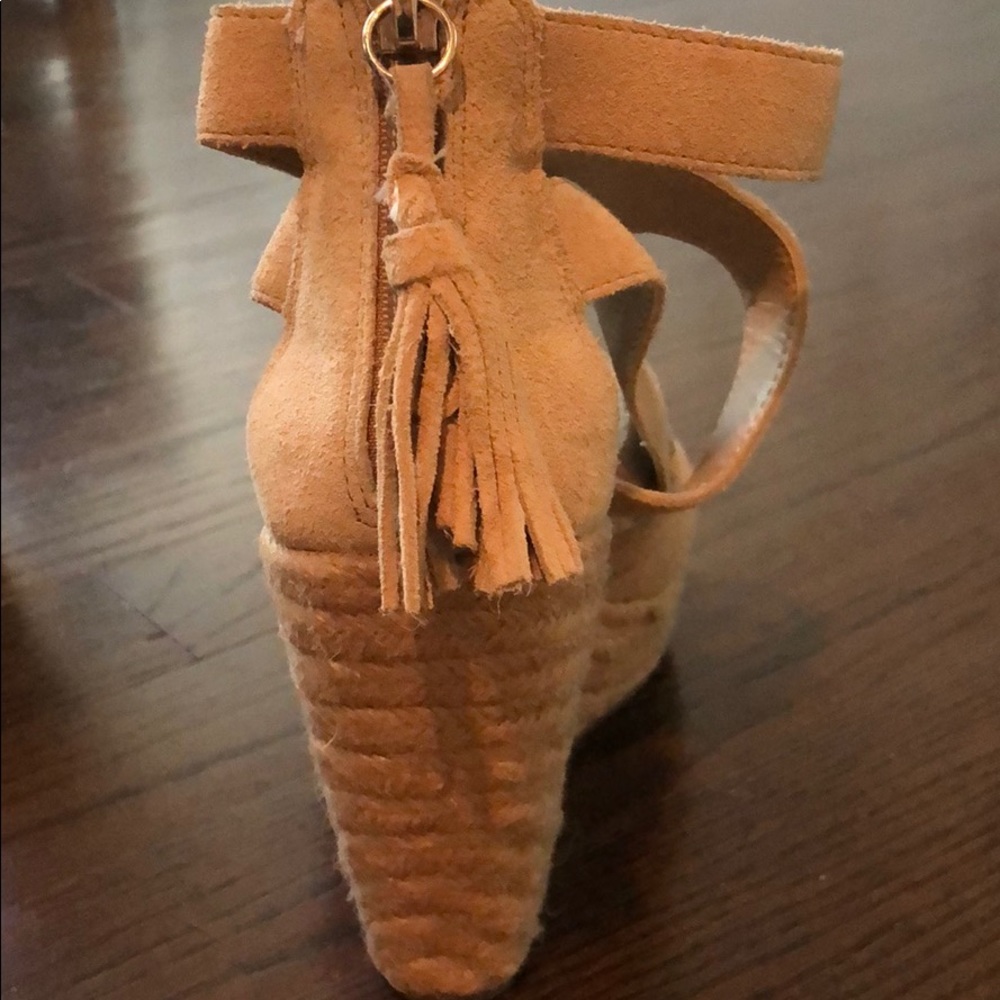 DOLCE VITA Beige Sandal Espadrille Wedges - Picture 4 of 4